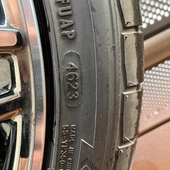 【値下げ】195/45R17 コンパクトカー用タイヤアルミホイール4本セットの画像