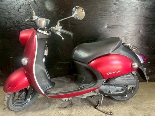 ★支払総額5.2万円★定休日なし！いつでも現車確認可能です！ ヤマハ ビーノFI 赤 SA37J 4ストインジェクション！ 集中キー！ おしゃれなビーノ♪ 通勤、通学に♪