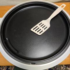 【中古品】ホットプレート フライ返し付きの画像