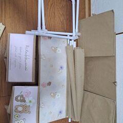 2段　リラックマ　不織布収納の画像