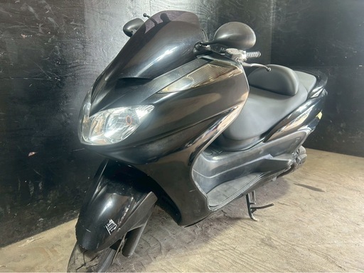 ★支払総額5.4万円★関東圏内即日配送可能！ 全車走行テスト済みです！ ヤマハ グランドマジェスティ 黒 SG15J 社外マフラー！ 社外ハンドル！ 社外エアクリ！ 社外ミラー！ フェンダーレス！