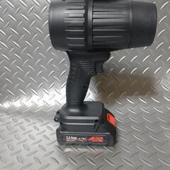 洗車効率UP【超爆風】充電式エアーブロアーバッテリー付き　BBQ 焚火　キャンプ　掃除の画像