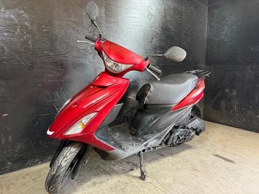 ★支払総額7.8万円★定休日なし！いつでも現車確認可能です！ スズキ アドレスV125S 赤 CF4MA 人気のV125！ 4ストインジェクション！ 集中キー！ Sタイプ！ サイスタ付き！