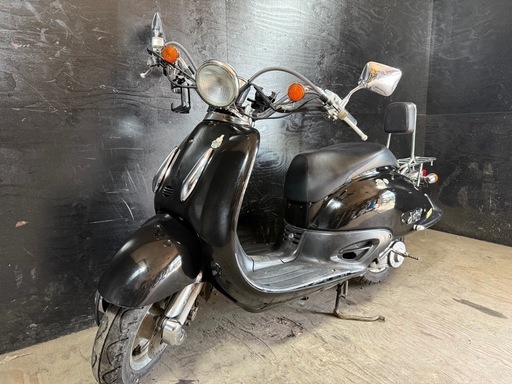 ★支払総額6.2万円★関東圏内即日配送可能！ 全車走行テスト済みです！ ホンダ ジョーカー50 黒 AF42 おしゃれな原付！ 車格大きい50cc！ バックレスト！ 2ストのためオイル注ぎ足すだけ！