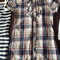 【110サイズ】子供服まとめ売り5点　女の子　マリンスタイル　夏服の画像