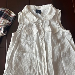 【110サイズ】子供服まとめ売り5点　女の子　マリンスタイル　夏服の画像