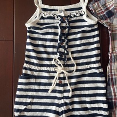 【110サイズ】子供服まとめ売り5点　女の子　マリンスタイル　夏服の画像