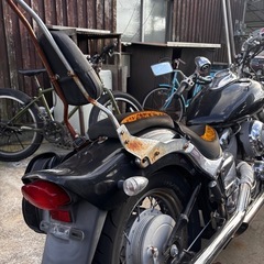 ドラッグスター400 書類無し　不動車　レストアやパーツ取りの画像