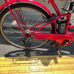 中古YAMAHA電動アシスト自転車　12.3Ah 大阪の画像