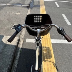中古 Panasonic電動アシスト自転車　16Ah 大阪の画像