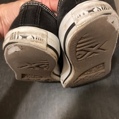 コンバース　黒　24.5の画像
