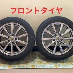 【スタッドレスタイヤ】日産リーフ ホイール付き 4本の画像