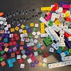【受付終了】number blocks ナンバーブロックス 1-10 11-20 ブロックセット 知育玩具 算数玩具 の画像