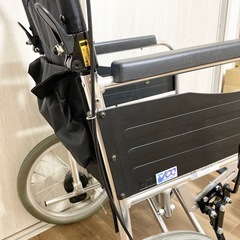 MIKI 介助用 車椅子 BAL-2 ノーパンク 軽量 コンパクト　の画像