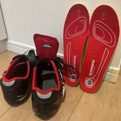 【週末限定SALE】シマノR170サイクリングシューズ25.2cmの画像