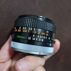 良品　Canon FD 28mm F3.5 S.C.　分解清掃済の画像