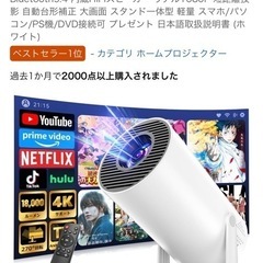 プロジェクターの画像