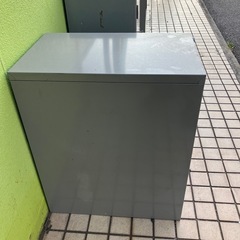 A2507-063 KOKUYO ファイリングキャビネット スチール 鍵なし キズ汚れサビ有り 現状お渡しの画像