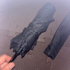 折りたたみ傘、差し上げます。の画像