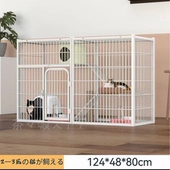 新品 ペット 大型 ケージ サークル 猫 犬 動物 小動物 チン...