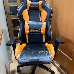 【中古美品】AKRacing エーケーレーシング 極坐 ゲーミングチェア AKRacing 座椅子の中古が安い！激安で譲ります・無料であげます