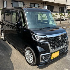 SUZUKI スペーシアカスタム ハイブリッドGS 2018年式 車検約2年付き 即日納車OK 高年式 低燃費の画像