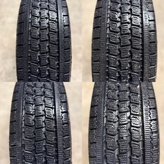 A-41 タイヤ 中古 バリ山　TOYO DELVEX 934 STUDLESS 185/R14の画像