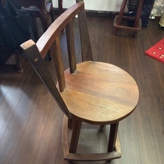 木製カウンターチアの画像