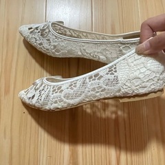 【未使用に近い】GRLレースサンダル 24.5cm 超美品✨の画像