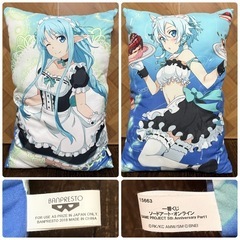 デレマス、ソードアート ガラポン抽選・一番くじ クッションの画像
