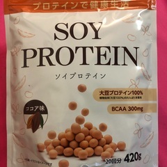 🌈 ソイプロテイン　420g  　　ダイエット　筋力アップ　トレーニングの画像