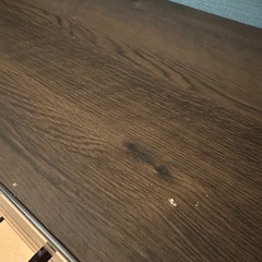 飾り棚付き　収納タンスの画像