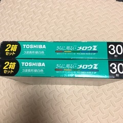 新品⭕️蛍光ランプ　30形　２箱セットの画像