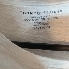 Tommy Hilfiger トミーヒルフィガー Tシャツ XSサイズ ホワイト の画像
