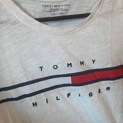 Tommy Hilfiger トミーヒルフィガー Tシャツ XSサイズ ホワイト の画像