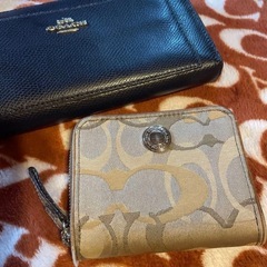 COACH長財布&ミニウォレット👛 の画像