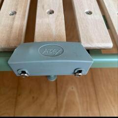 atex アテックス収納式 桐すのこ折り畳みベッド AX-BF1011 オリーブの画像