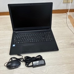 東芝 dynabook B65/DN 第8世代 Core i5 SSD256GB メモリ8GB Office2021搭載 カメラ/DVD付 ノートPCの画像