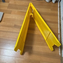 フロアスタンド　黄色　美品の画像