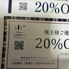 ダイドーリミテッド　株主優待　Brooks Brothers NY.ONLINE 20%OFF の画像
