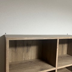 アイリスオーヤマの本棚（アッシュブラウン）お譲りします！の画像