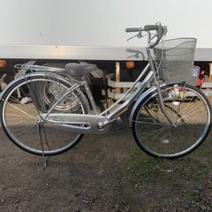 Luculia ママチャリ 自転車 シティサイクル 27インチ 中古現状品の画像