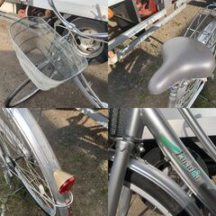 Luculia ママチャリ 自転車 シティサイクル 27インチ 中古現状品の画像