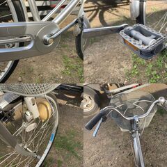 Luculia ママチャリ 自転車 シティサイクル 27インチ 中古現状品の画像