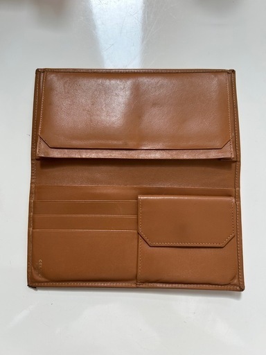 楽天市場】中古 セリーヌ 長財布 がま口 マカダム柄 トリオンフ