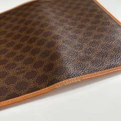 CELINE セリーヌ オールドセリーヌ マカダム柄 PVCレザー 二