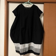 バルーン型 ワンピースの画像