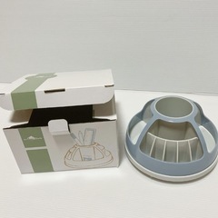 【まとめ売り】回転式デスクオーガナイザー ブルー&サクラクレパス定規　　の画像