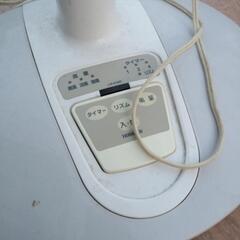 汚れあり　リモコン付き扇風機の画像