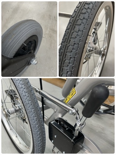 R371 ☀️ ジモティー限定特別価格！美品！ カワムラサイクル 介助用 ティルト・リクライニング車いす KXLシリーズ  ⭐ クリー